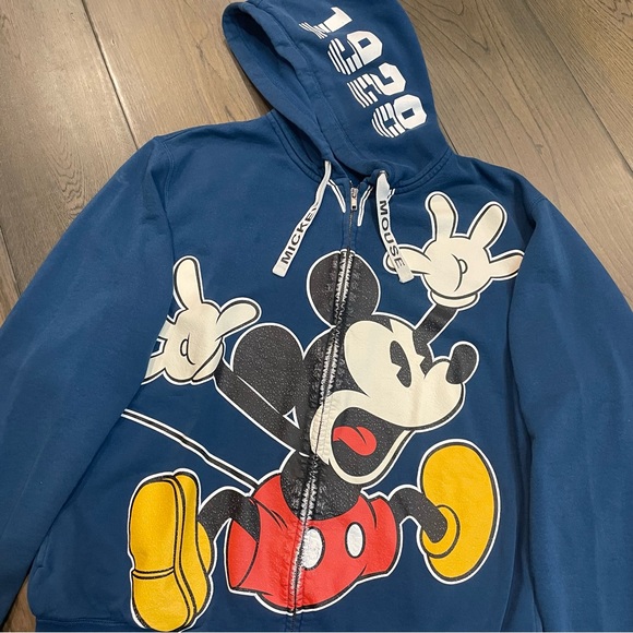 Disney Mickey Mouse - full zip hoodie - size L - Picture 3 of 6
